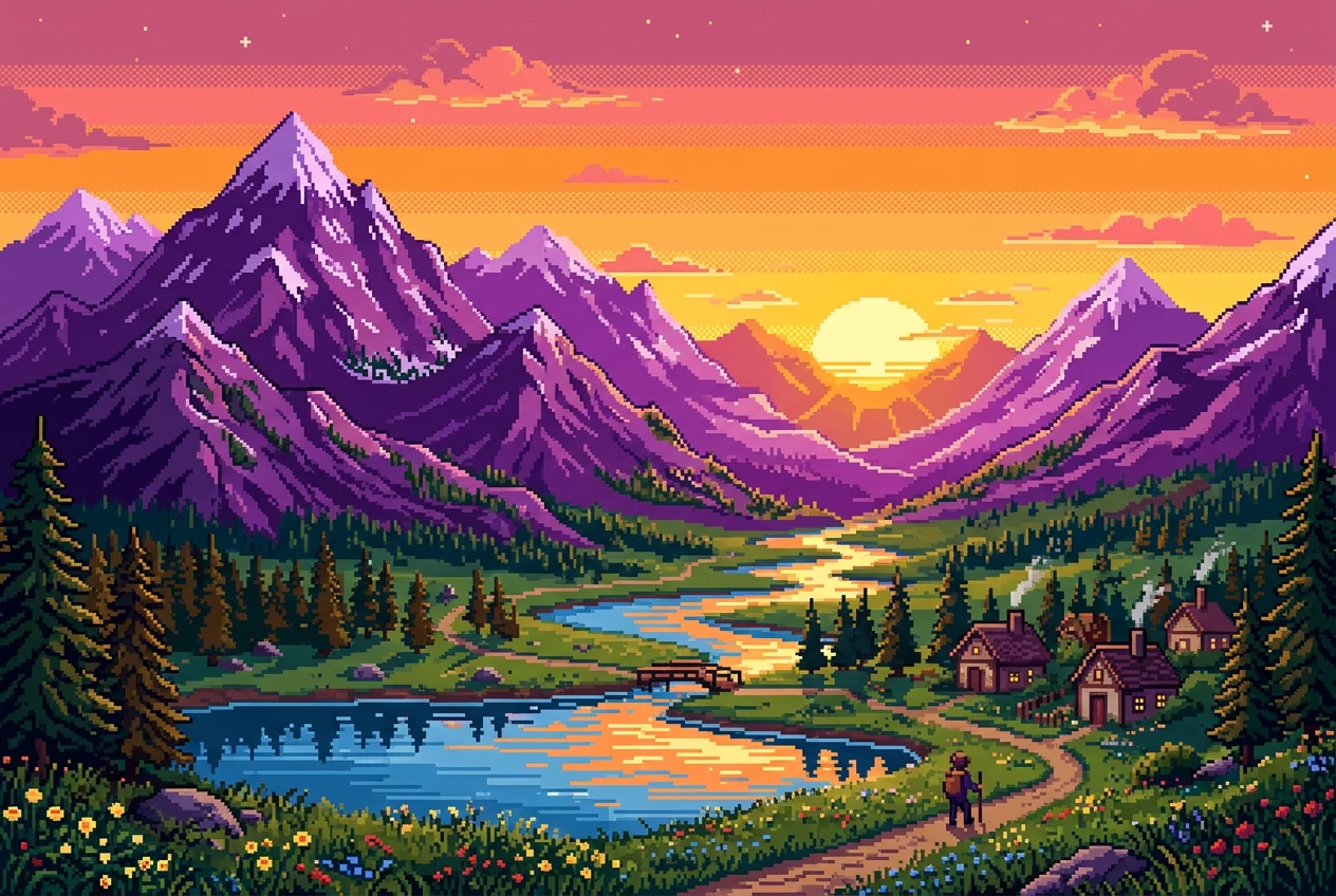 Pixel Art Wonders