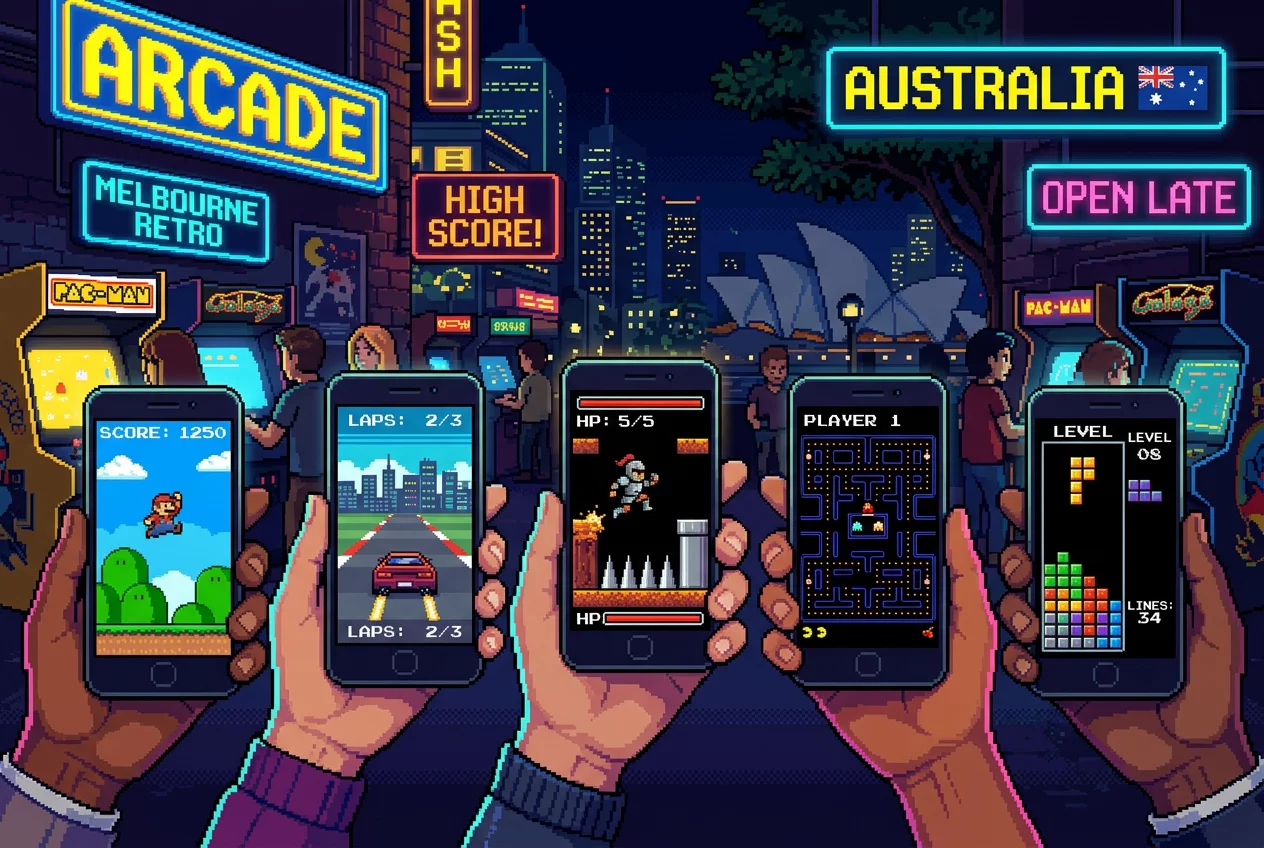 Retro gaming on smartphones