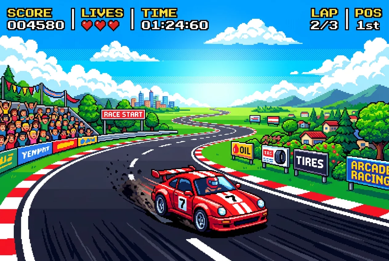 Retro Racing Masterpieces